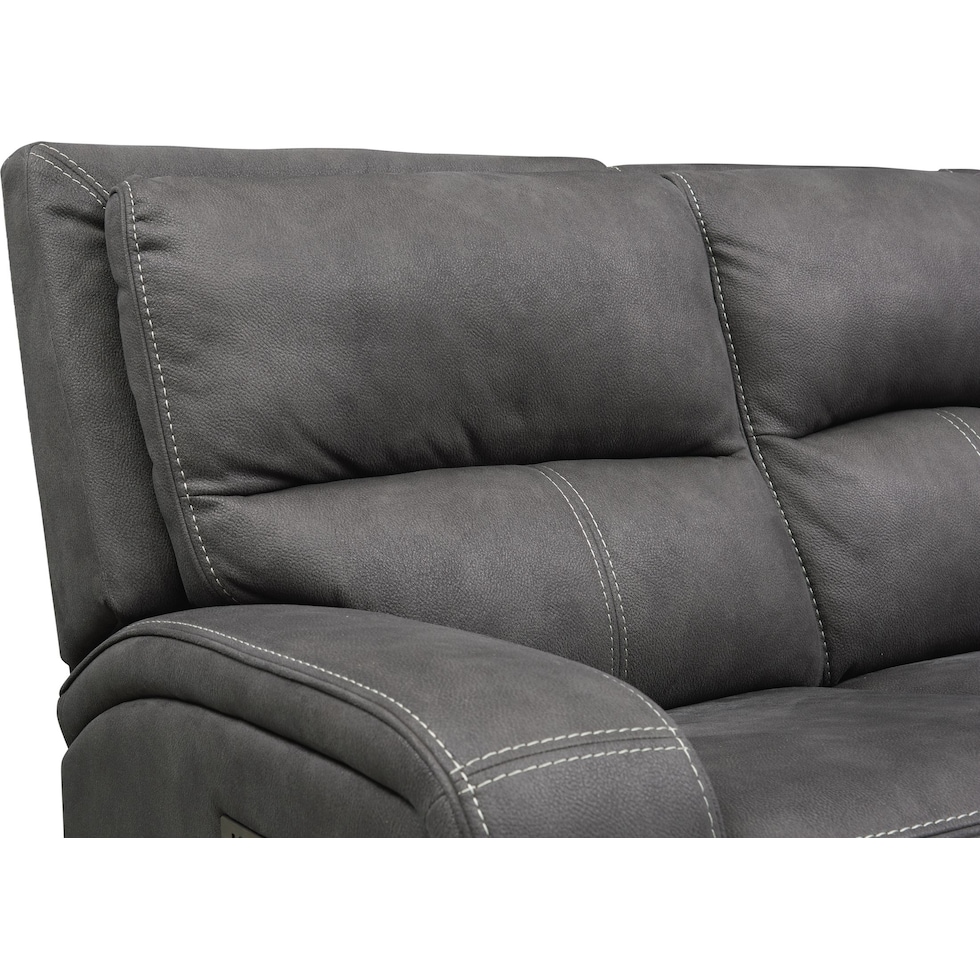 burke gray sofa   