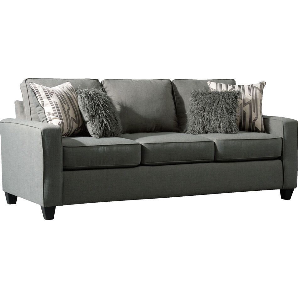 burton gray sleeper sofa   