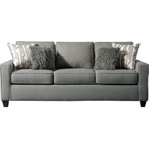 burton gray sleeper sofa   