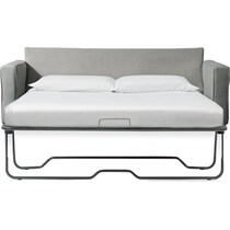 burton gray sleeper sofa   