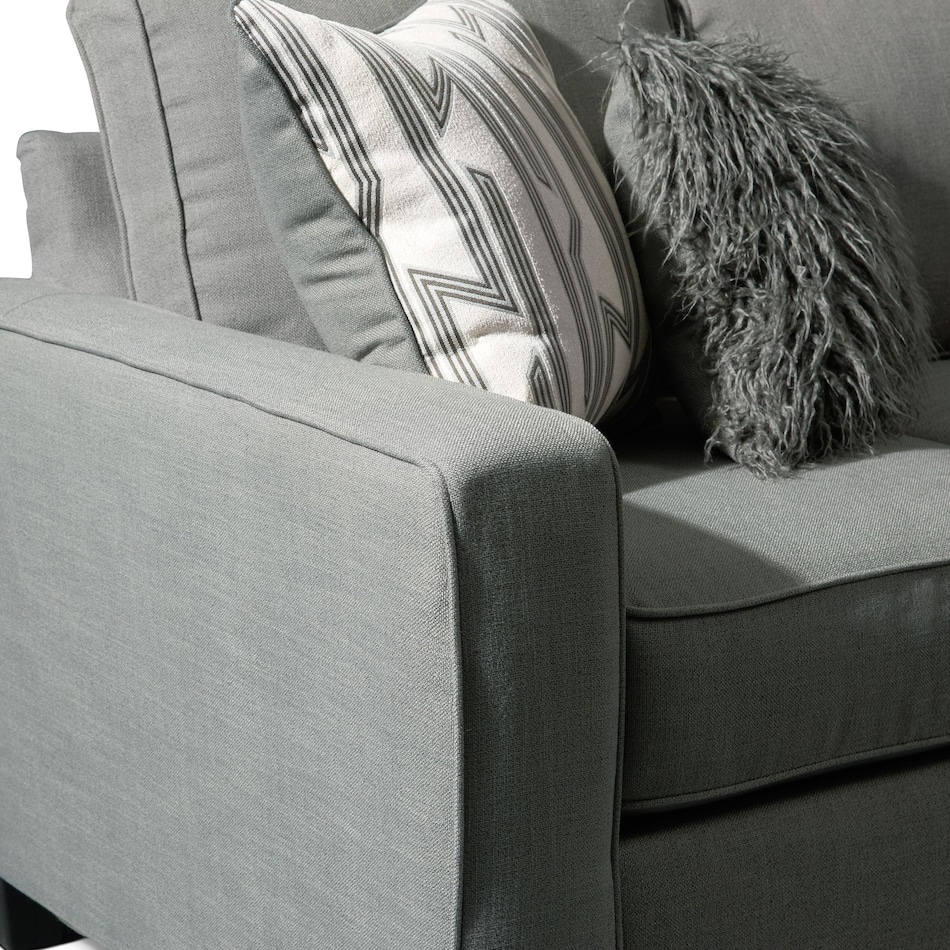 burton gray sofa   