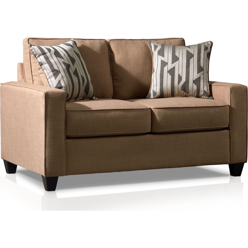 burton light brown  pc living room   