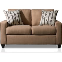 burton light brown  pc living room   