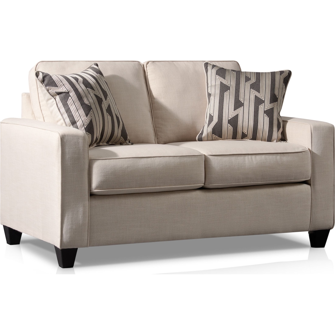 Burton Queen Memory Foam Sleeper Sofa and Loveseat Set Value City