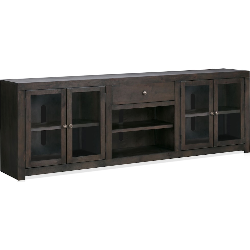butler entertainment dark brown tv stand   