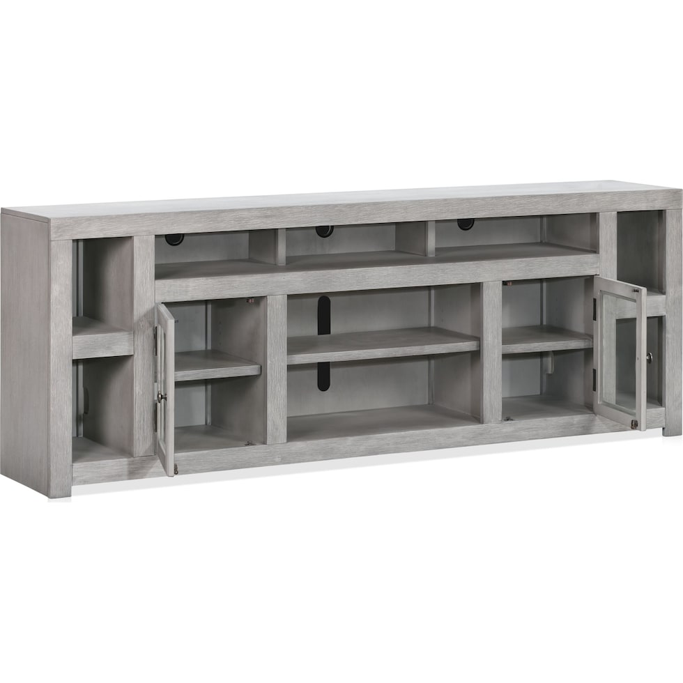 butler entertainment gray tv stand   