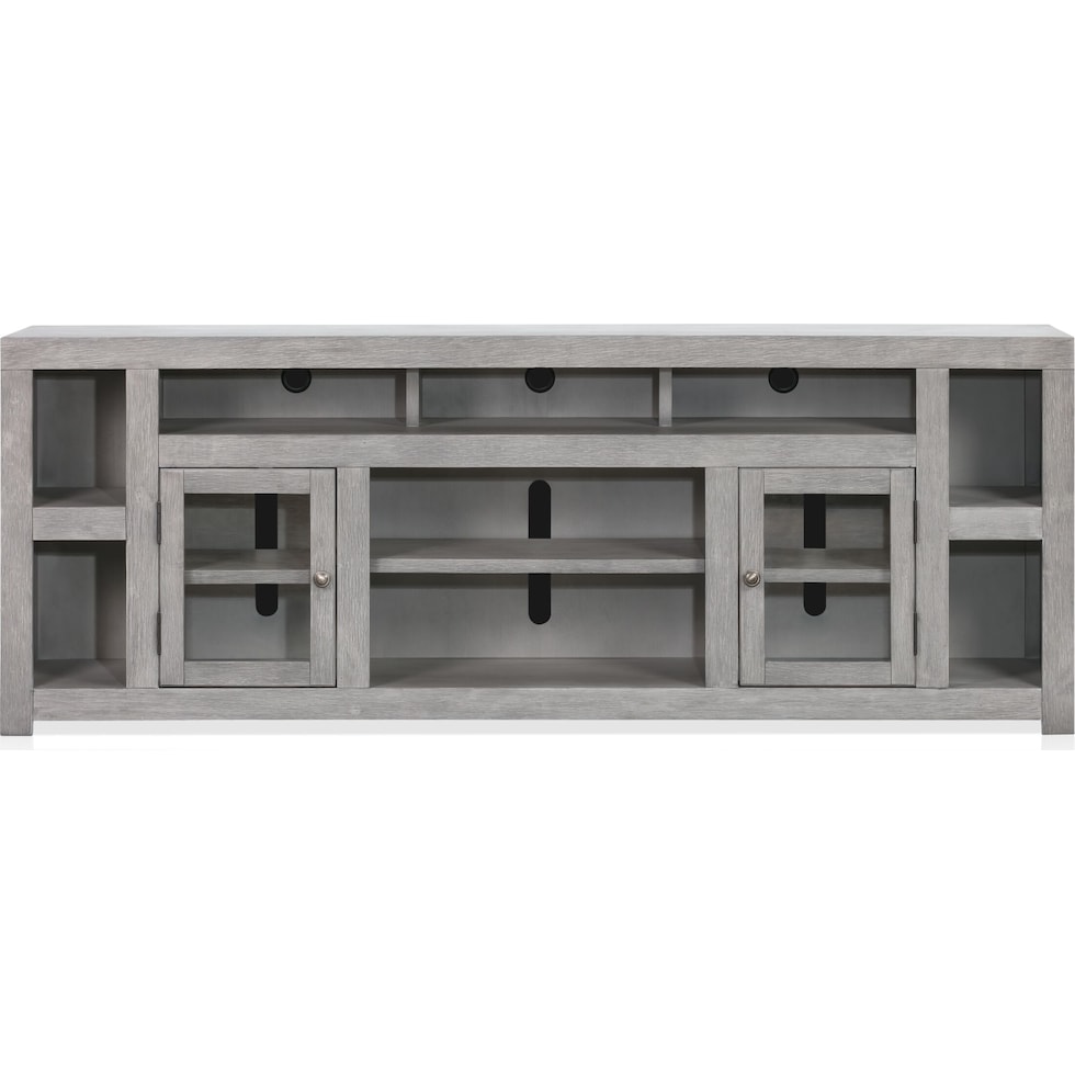 butler entertainment gray tv stand   