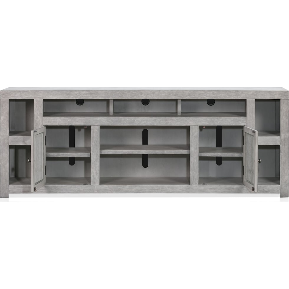butler entertainment gray tv stand   
