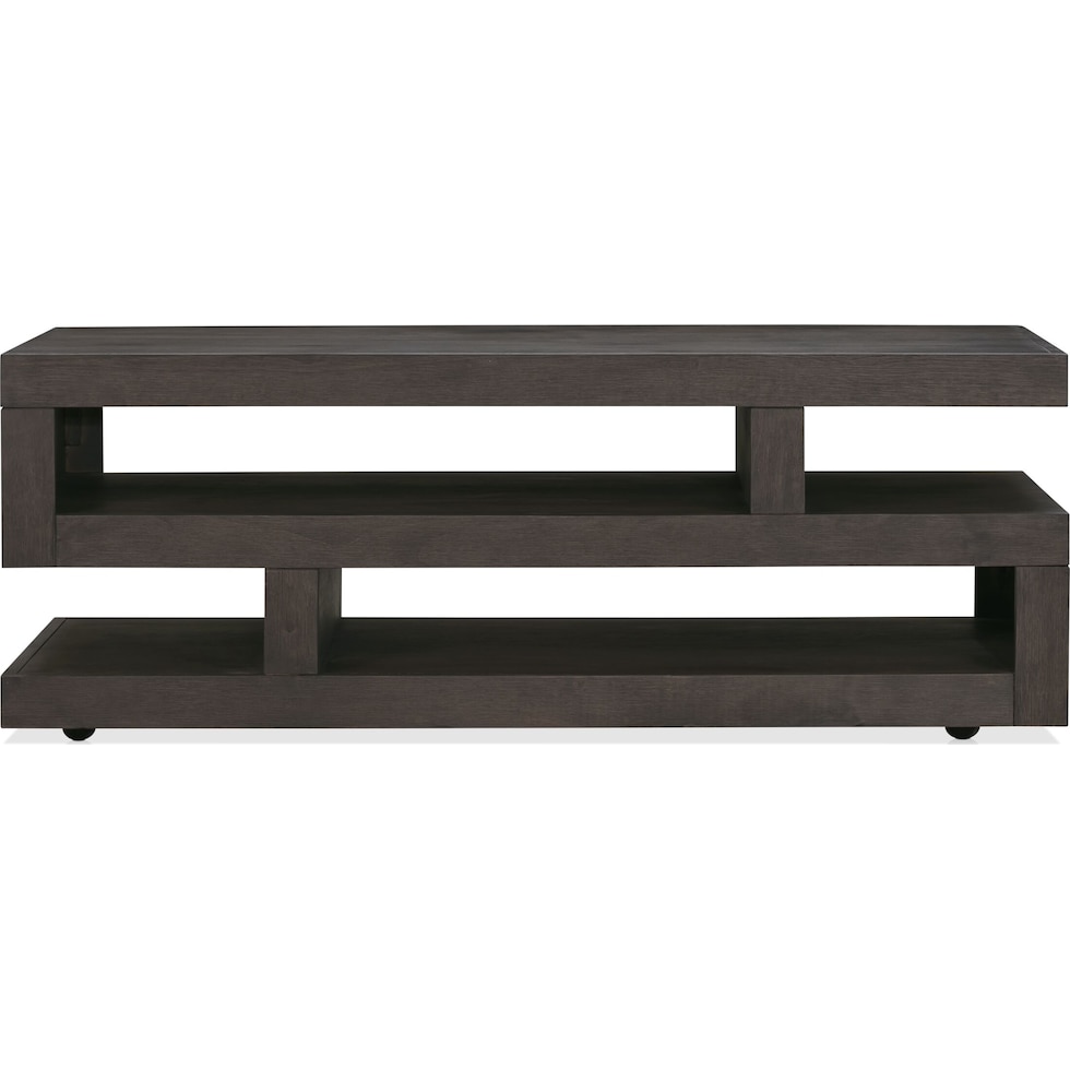 butler dark brown coffee table   