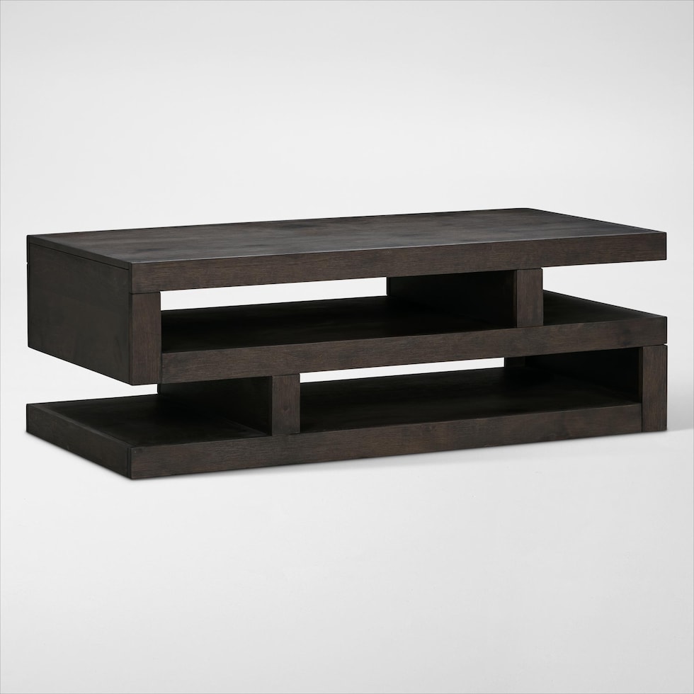 butler dark brown coffee table web   