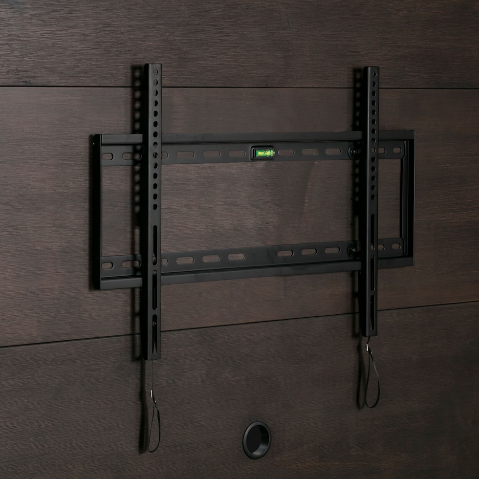 butler dark brown entertainment wall unit   