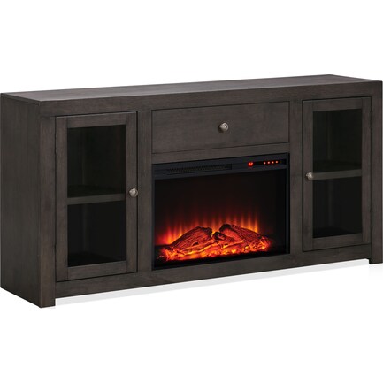 Butler 65" Fireplace TV Stand - Brown