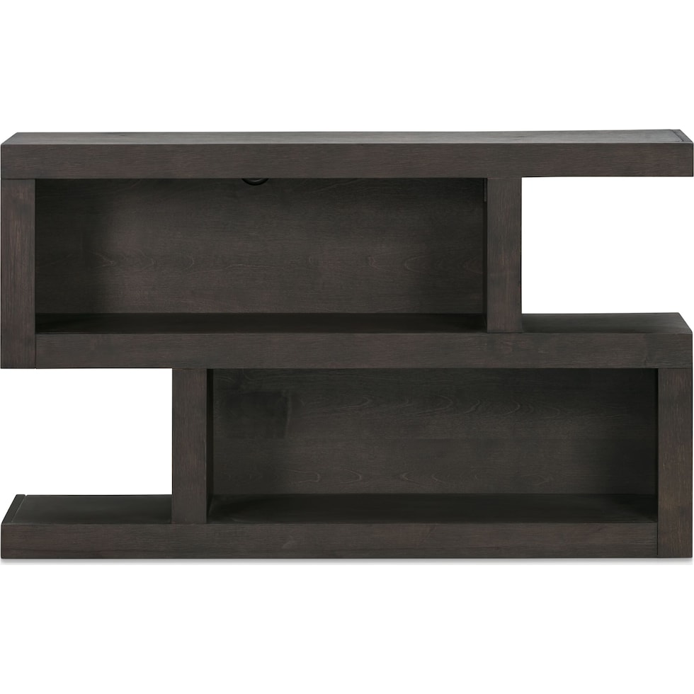 butler dark brown sofa table   