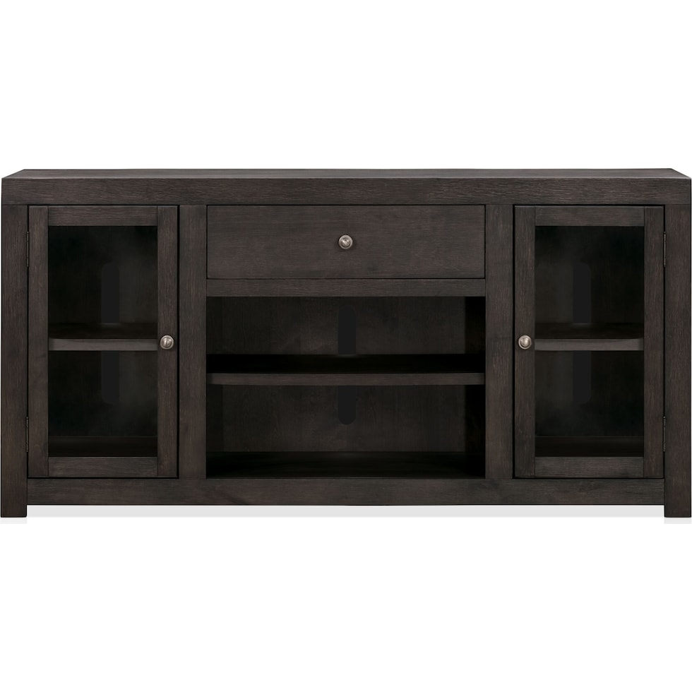 butler dark brown tv stand   