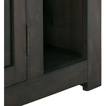 butler dark brown tv stand   