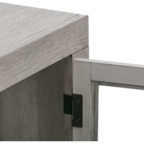 butler gray fireplace tv stand   