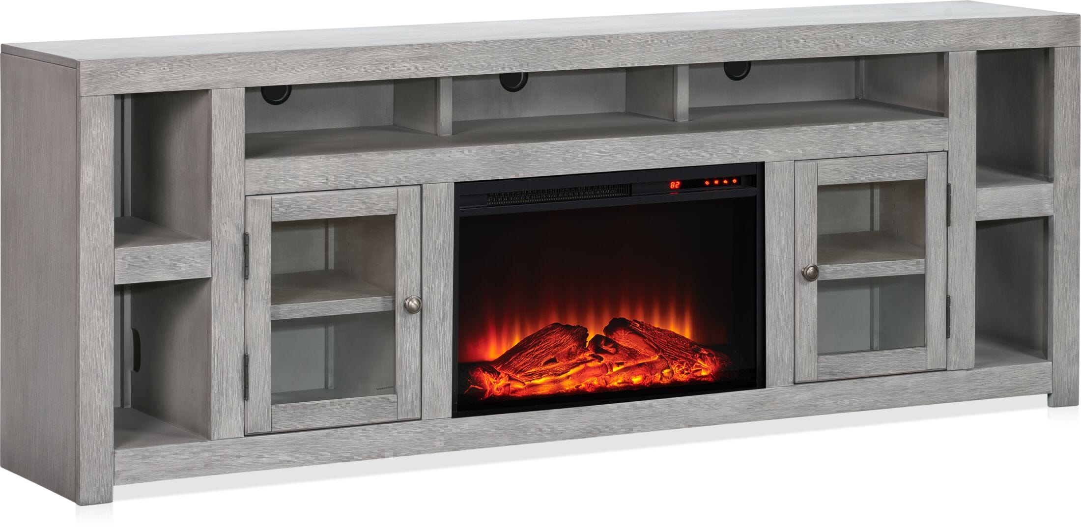 Butler Fireplace TV Stand Value City Furniture