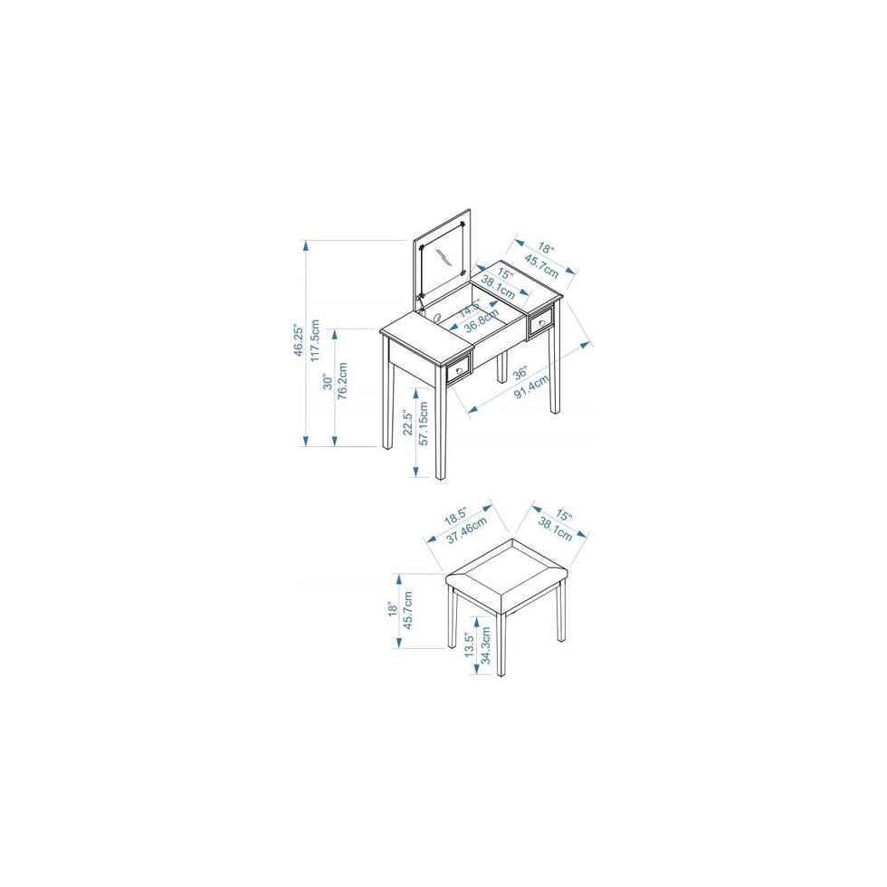 butterfly dimension schematic   