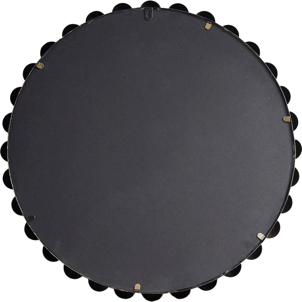 button gold mirror   