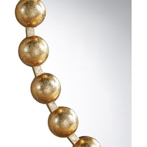 button gold mirror   