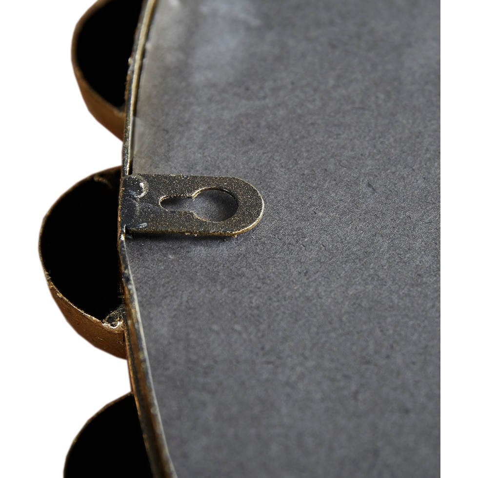 button gold mirror   