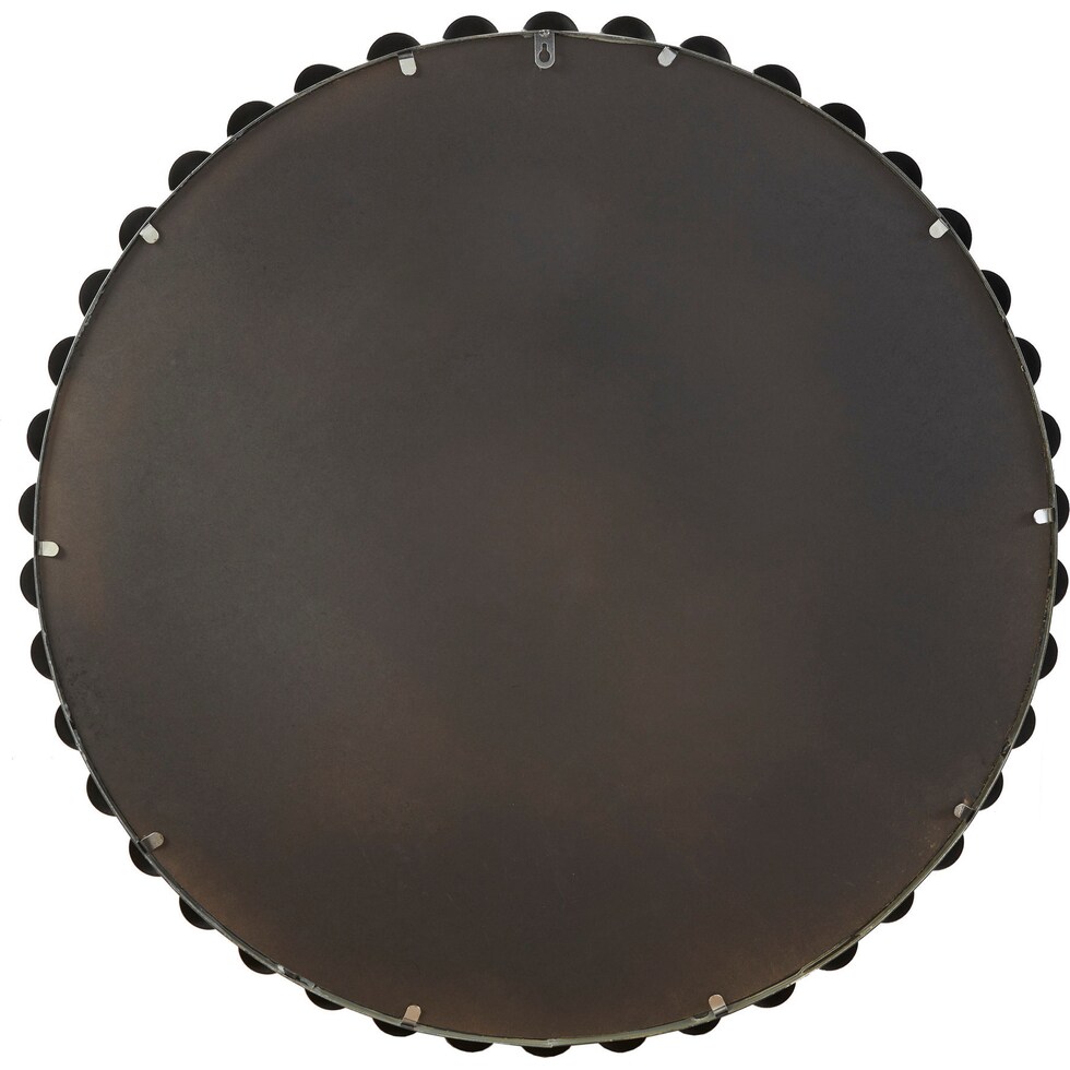 button silver mirror   
