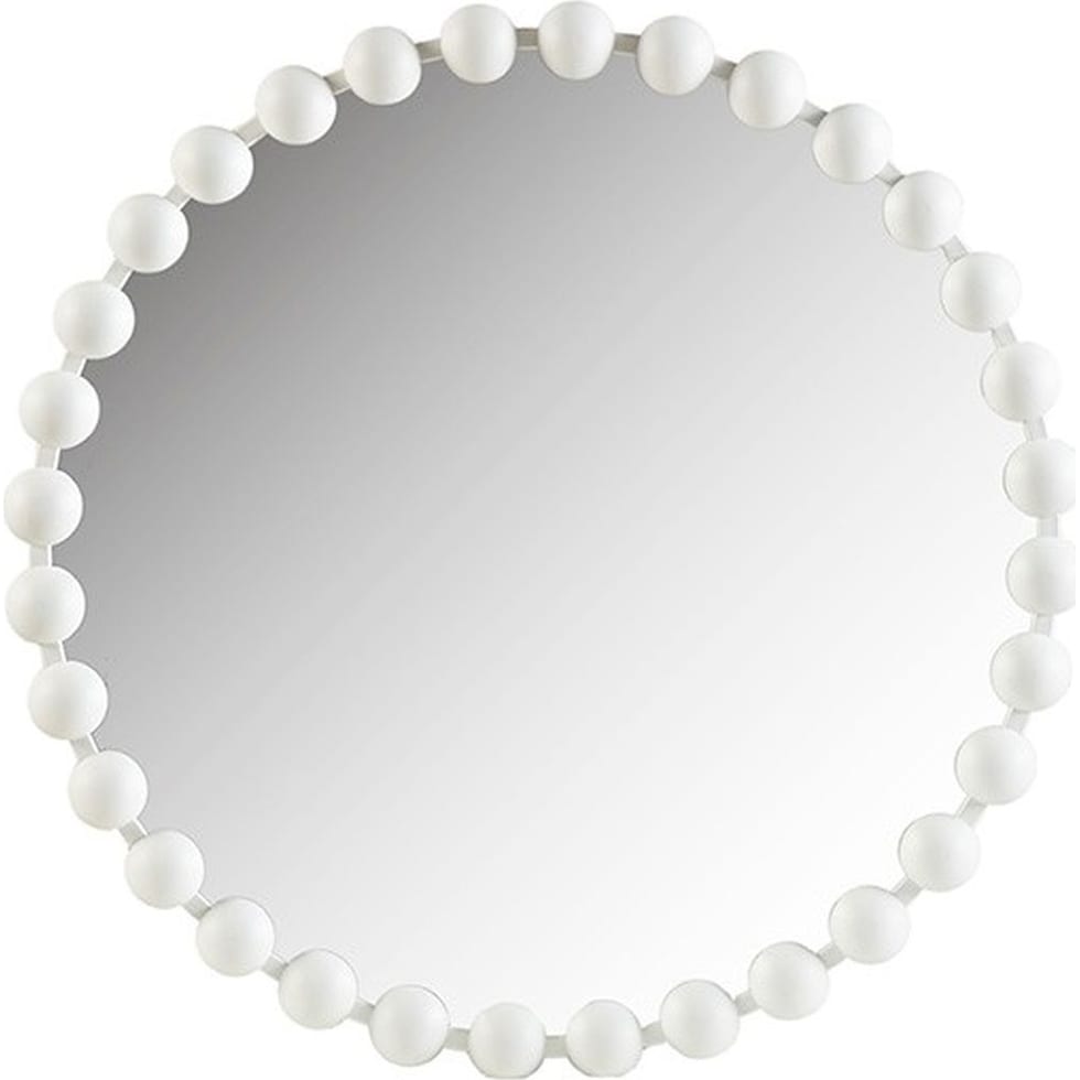 button white mirror   