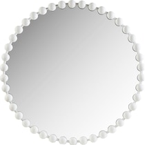 button white mirror   
