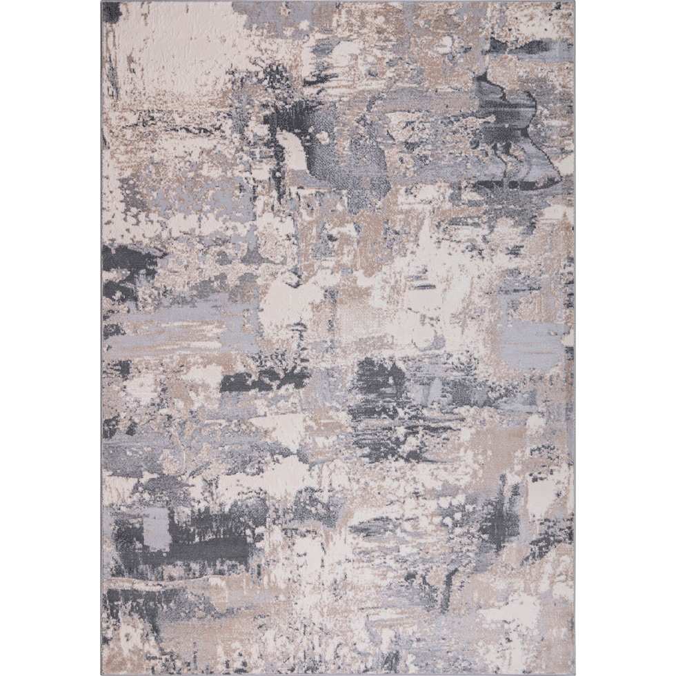 buxton gray area rug  x    