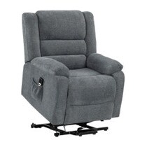 buxton gray recliner   