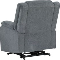 buxton gray recliner   