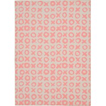 byron pink area rug  x    
