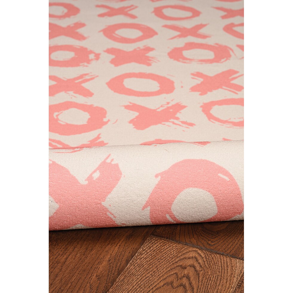 byron pink area rug  x    