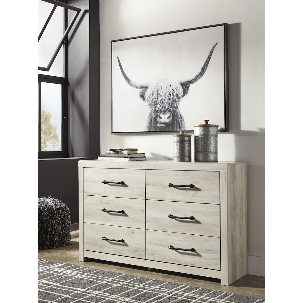 cabin white  pc queen bedroom   