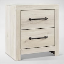 cabin white nightstand   