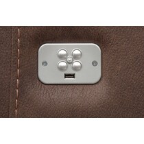 cabo brown recliner   