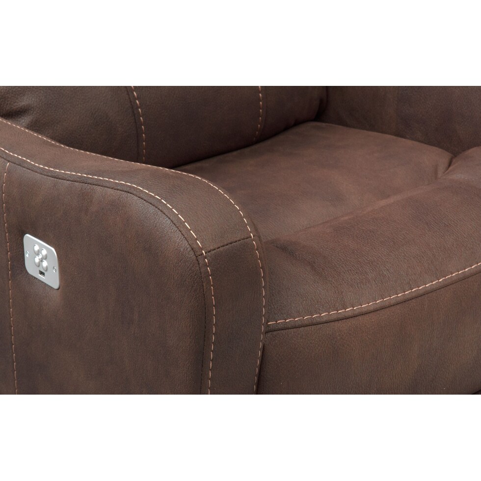 cabo brown recliner   