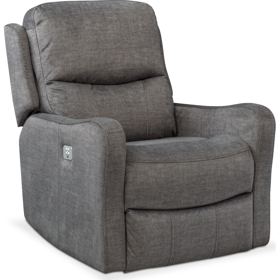 cabo gray recliner   