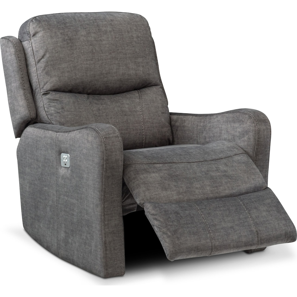 cabo gray recliner   