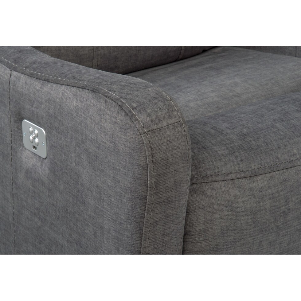 cabo gray recliner   