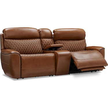Cabrera Dual-Power Loveseat With Console