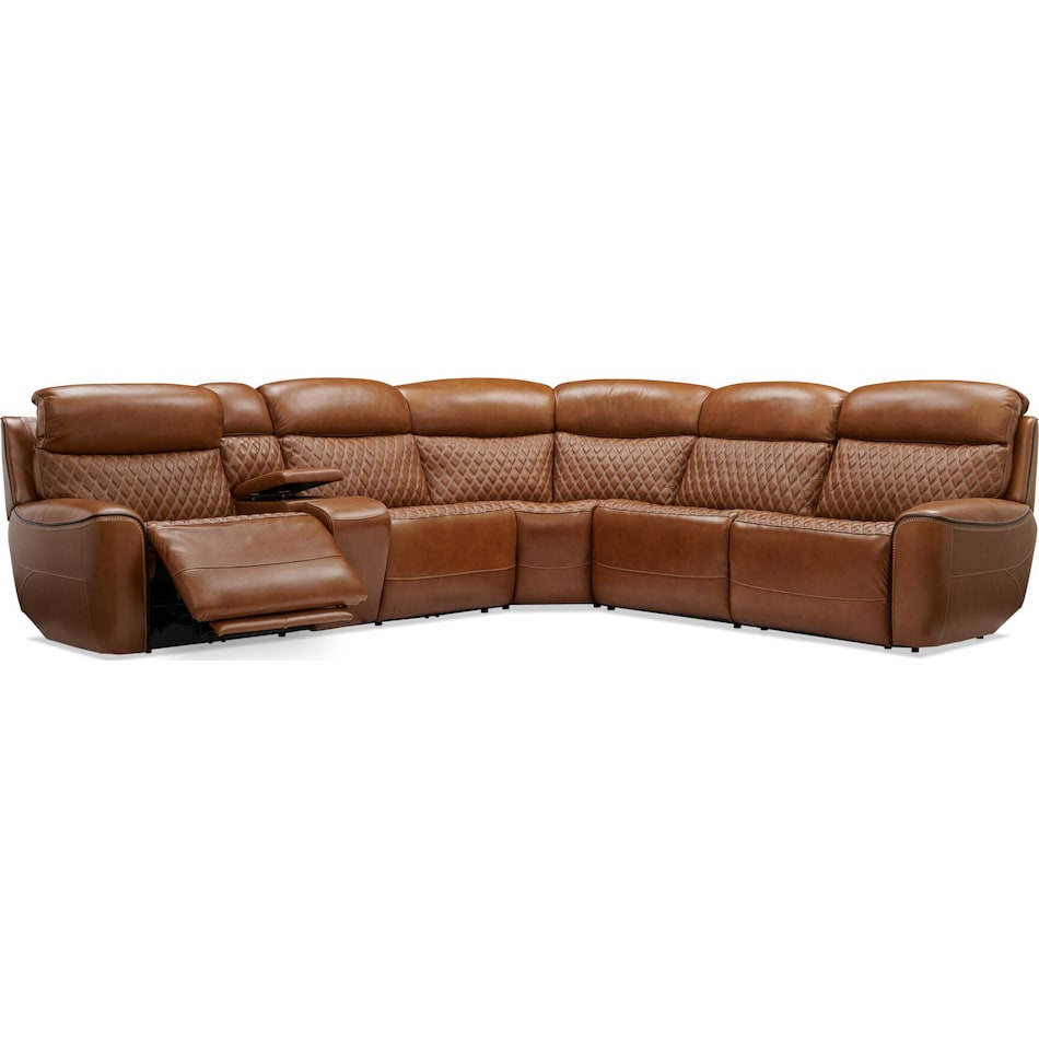 cabrera brown sectional   