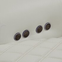 cabrera white loveseat   