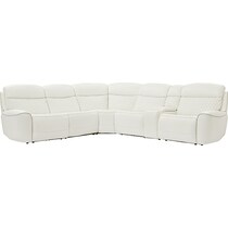 cabrera white sectional   