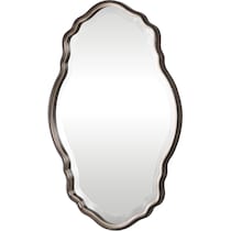 cabrini dark brown mirror   