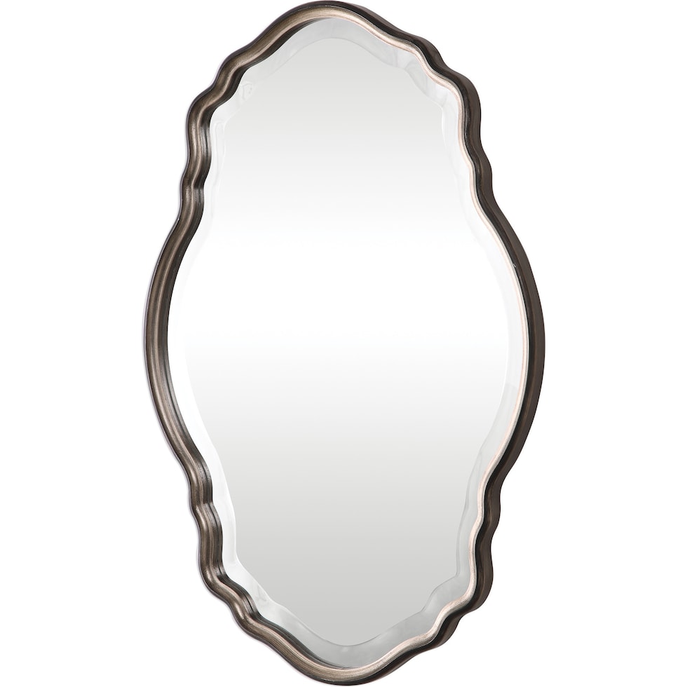 cabrini dark brown mirror   