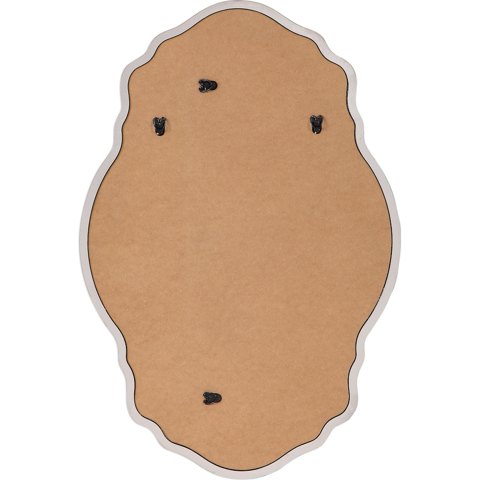cabrini dark brown mirror   