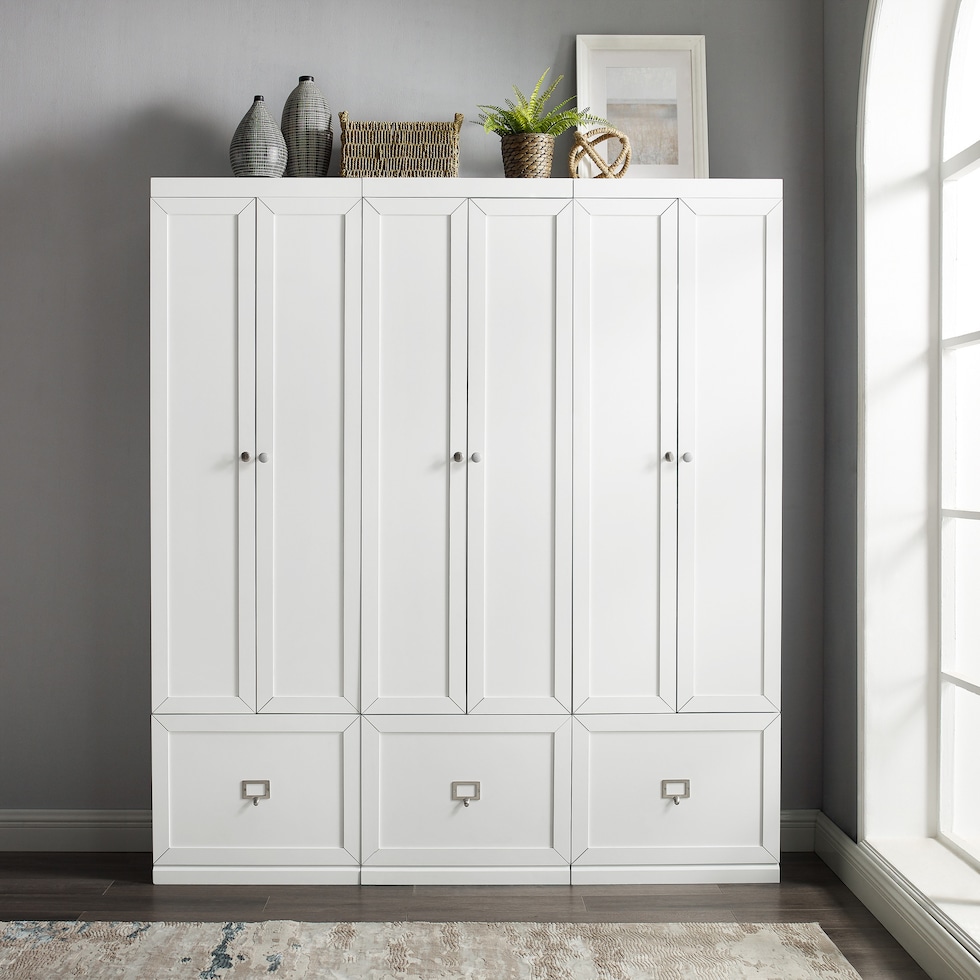 caddie white cabinet   