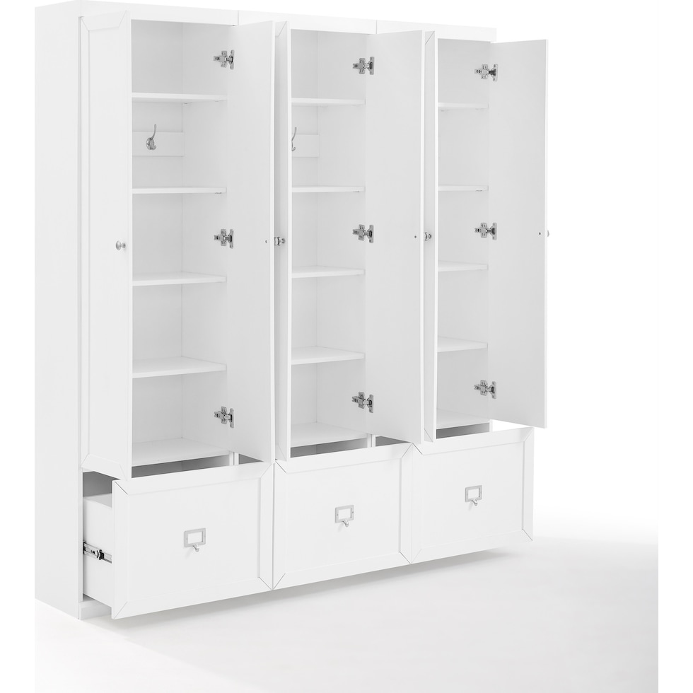 caddie white cabinet   