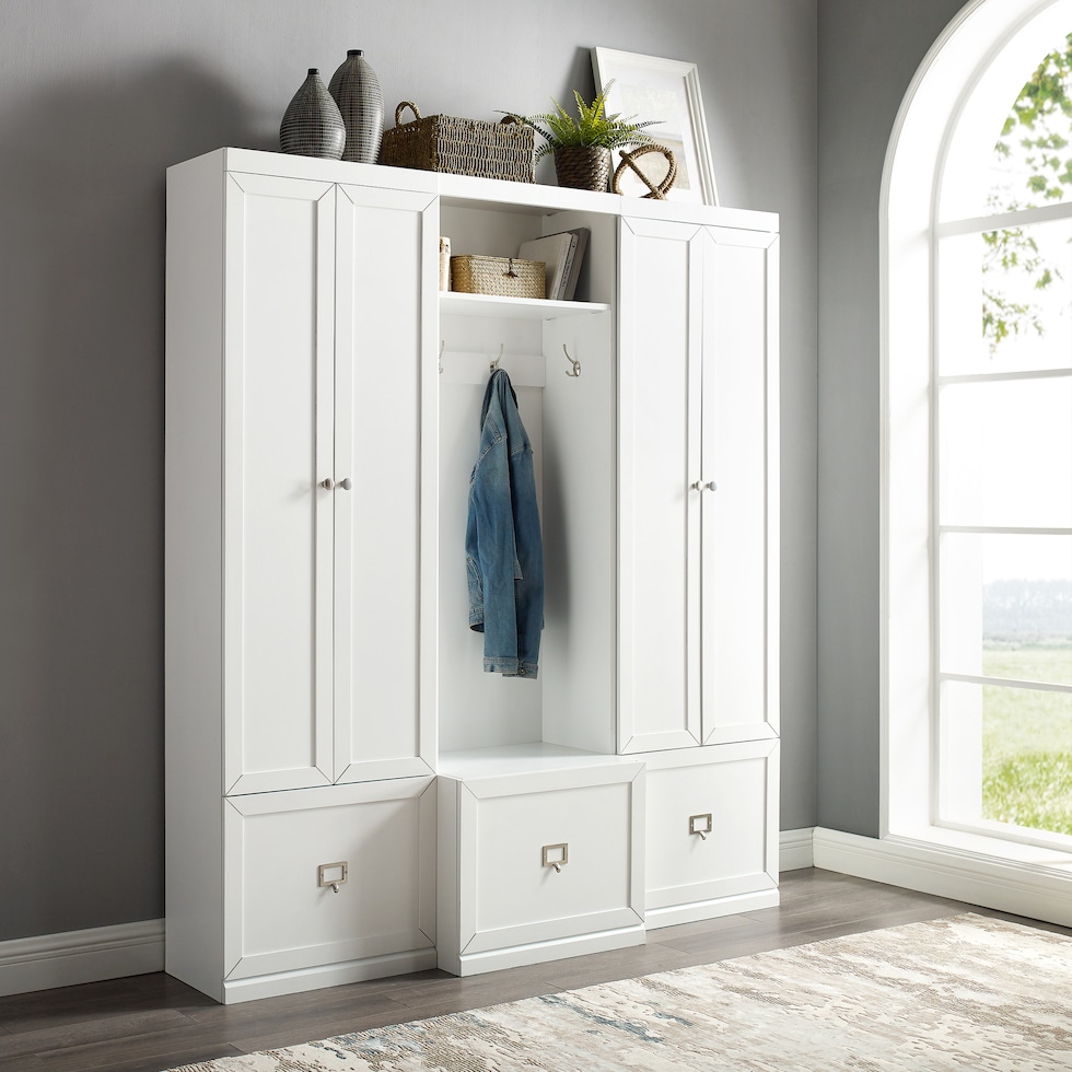 caddie white cabinet   